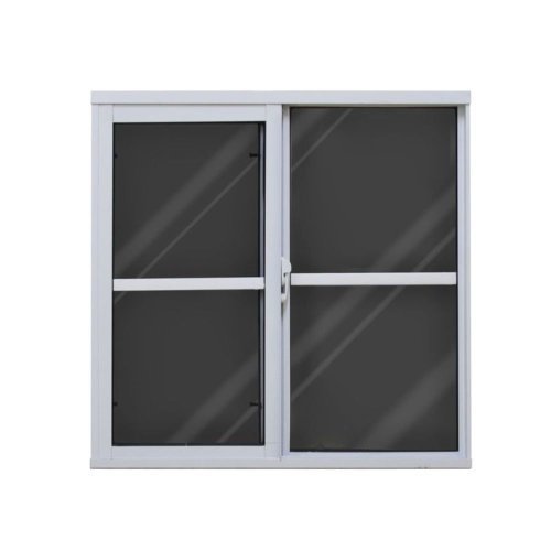 24 in. x 24  in. Aluminum  Single Glider Windows Carisol-AGW24-24